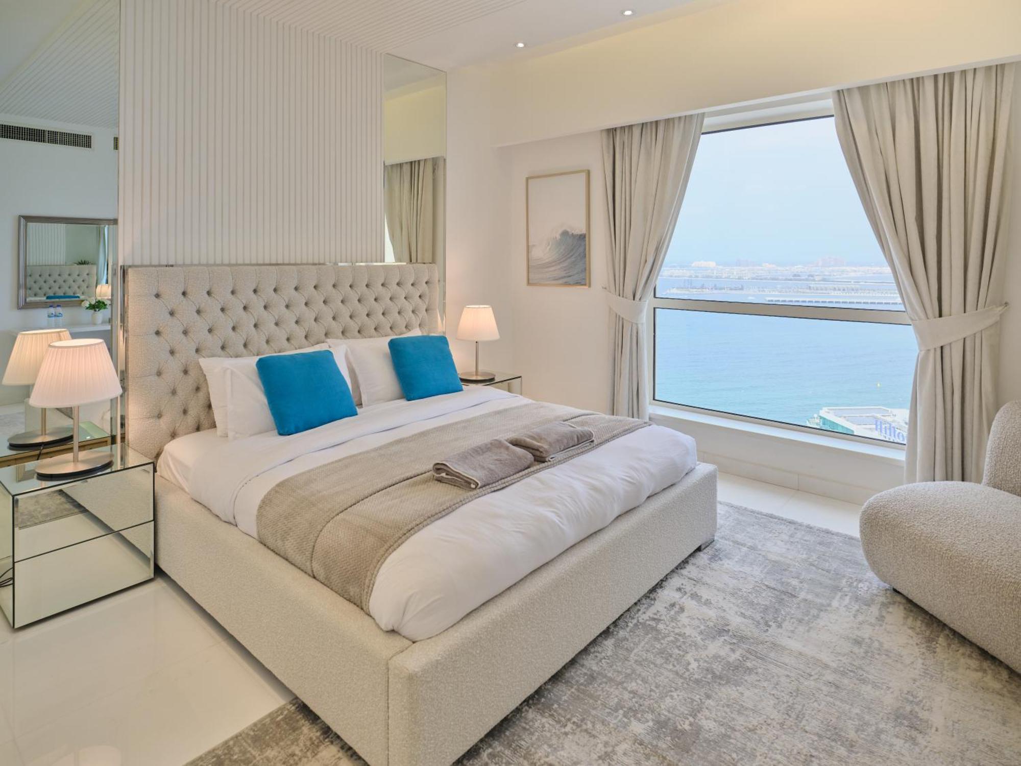Jbr Beachfront Luxe Apartment All Rooms Sea Facing Dubai Exterior photo