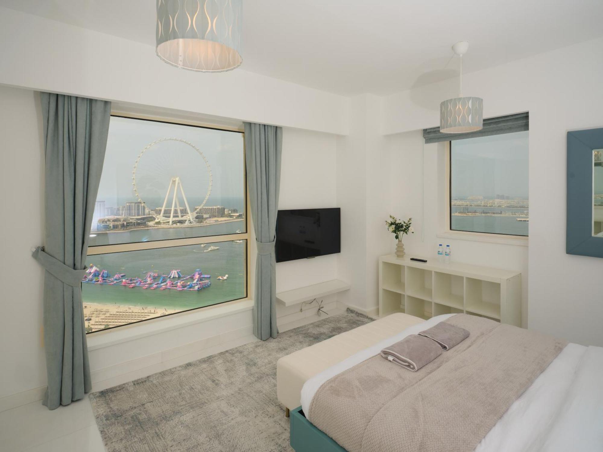 Jbr Beachfront Luxe Apartment All Rooms Sea Facing Dubai Exterior photo