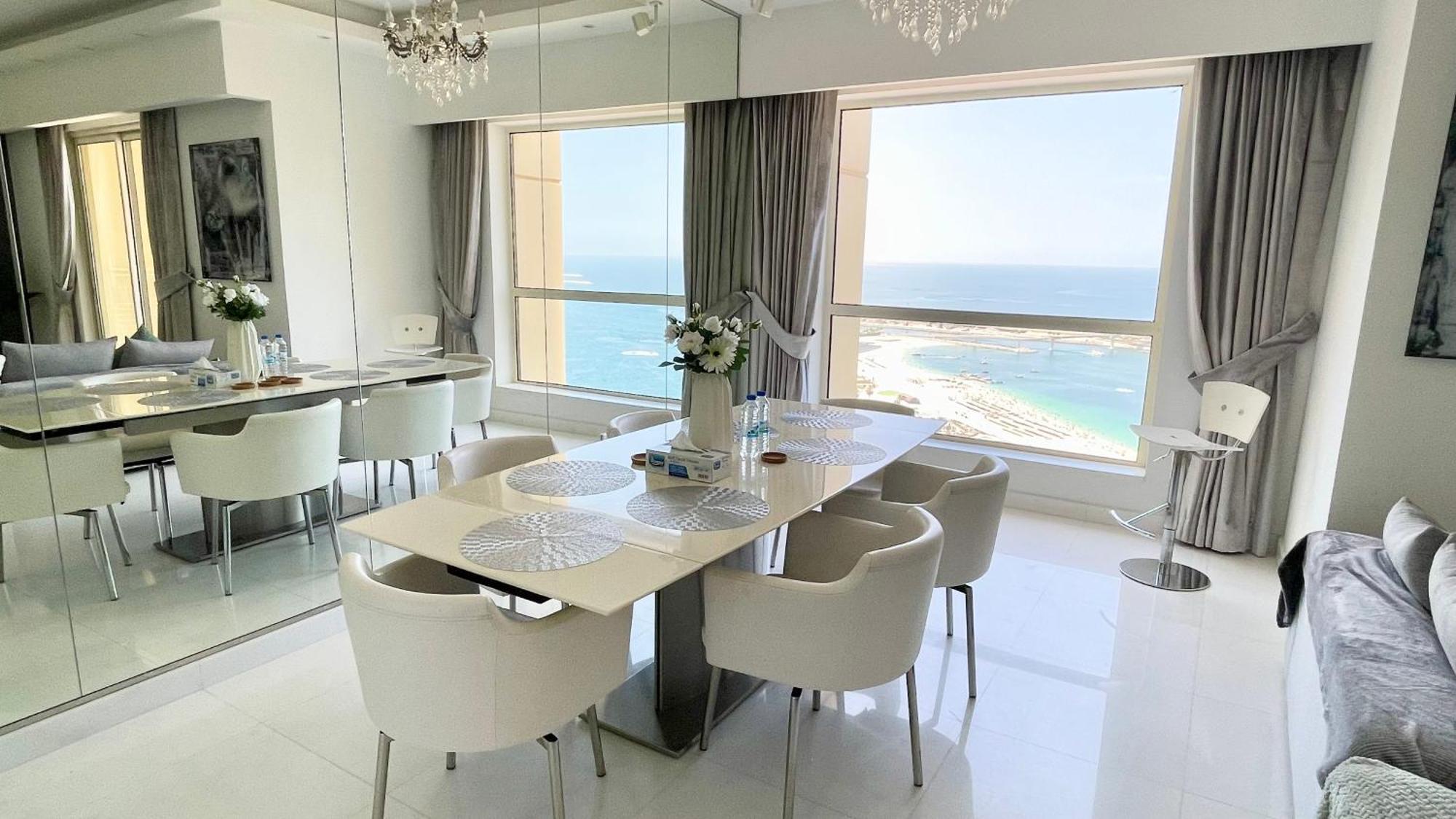 Jbr Beachfront Luxe Apartment All Rooms Sea Facing Dubai Exterior photo